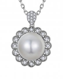 PEARL DIAMOND PENDANT (TP4216)