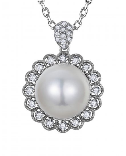 PEARL DIAMOND PENDANT (TP4216)
