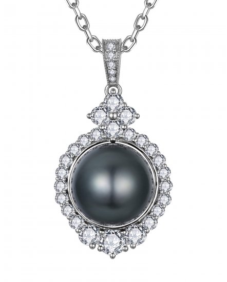 PEARL DIAMOND PENDANT (TP4221)