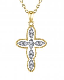 CROSS DIAMOND PENDANT (TP4629)