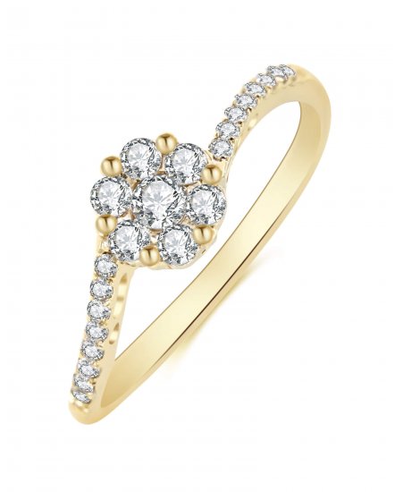 CLUSTER DIAMOND RING (TR1047)