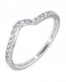 CURVED STYLE DIAMOND BAND (TR1148B)