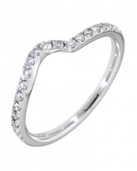CURVED STYLE DIAMOND BAND (TR1148B)