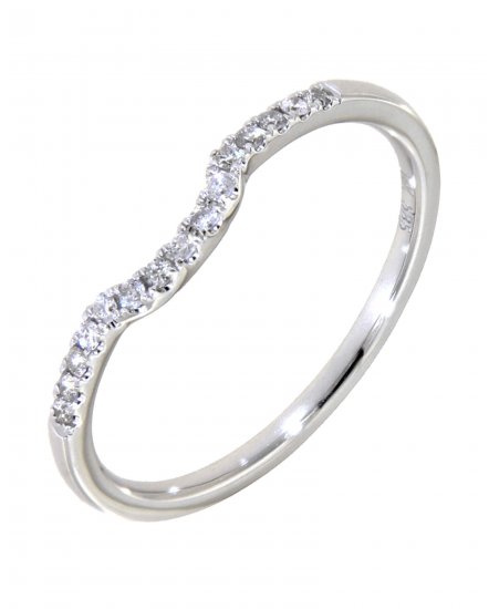 CURVED STYLE DIAMOND BAND (TR1590B)