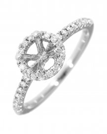 SEMI MOUNT DIAMOND ENGAGEMENT RING (TR1725A)