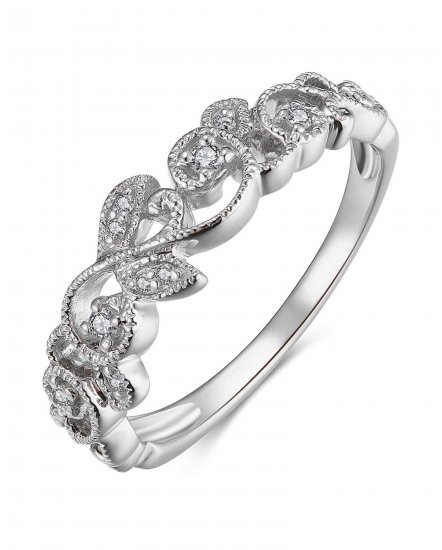 LEAF STYLE DIAMOND BAND (TR1934)