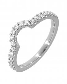 CURVED STYLE DIAMOND BAND (TR1967B)