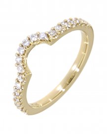 CURVED STYLE DIAMOND BAND (TR1967B)