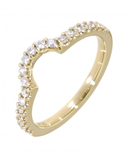 CURVED STYLE DIAMOND BAND (TR1967B)