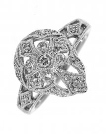 PEAR STYLE DIAMOND RING (TR2004)