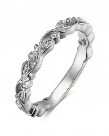 LEAF STYLE DIAMOND BAND (TR2119)