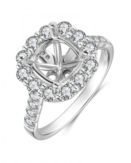 SEMI MOUNT DIAMOND ENGAGEMENT RING (TR2431A)