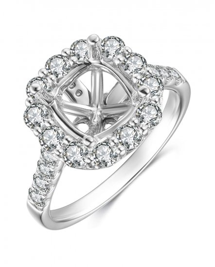 SEMI MOUNT DIAMOND ENGAGEMENT RING (TR2431A)