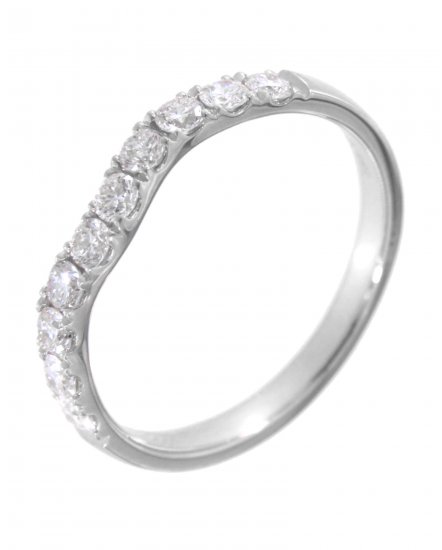 CURVED STYLE DIAMOND BAND (TR2431B)