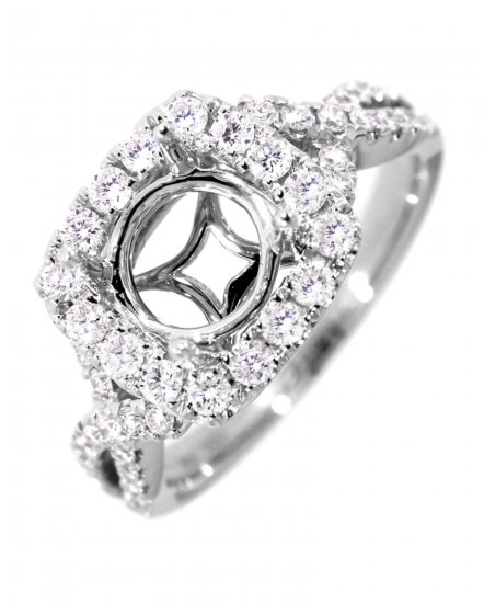 SEMI MOUNT DIAMOND  ENGAGEMENT RING (TR2499)
