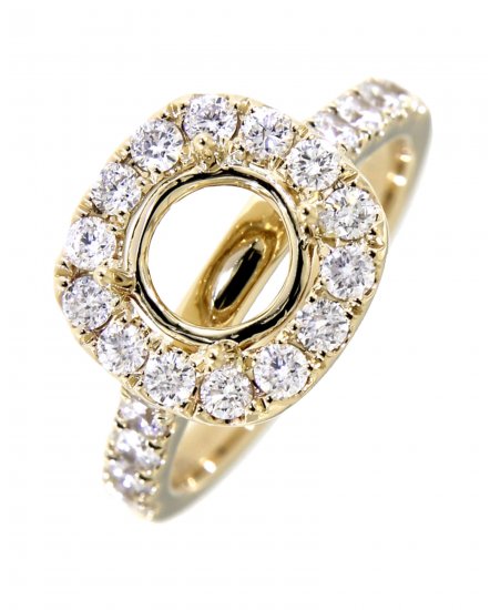 SEMI MOUNT DIAMOND ENGAGEMENT RING (TR2503)