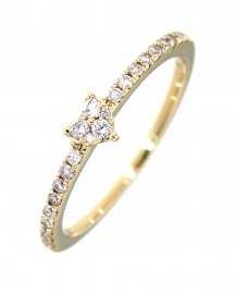 HEART SHAPE DIAMOND RING (TR2517)