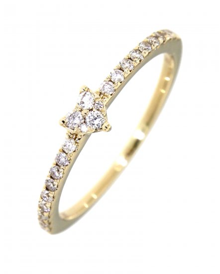 HEART SHAPE DIAMOND RING (TR2517)