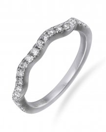 CURVED STYLE DIAMOND BAND (TR2552)