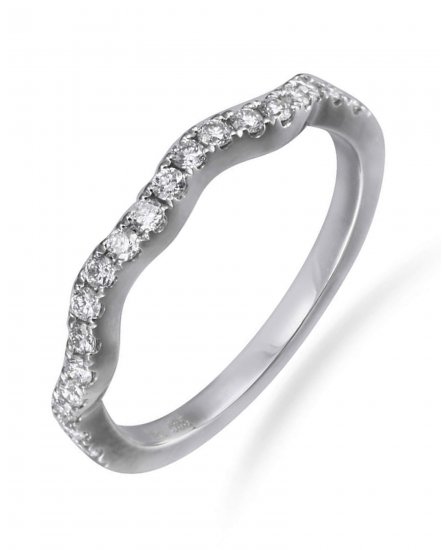 CURVED STYLE DIAMOND BAND (TR2552)
