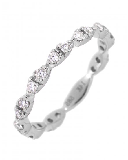 MARQUISE STYLE DIAMOND BAND (TR2612)