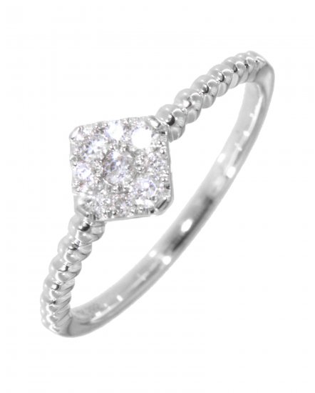 RHOMBUS DIAMOND RING (TR2704)