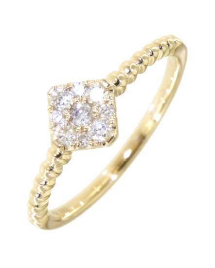 RHOMBUS DIAMOND RING (TR2704)