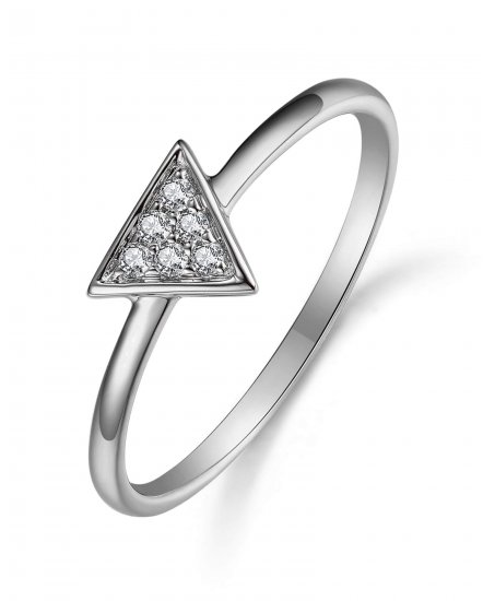 TRIANGLE SHAPE DIAMOND RING (TR2715)