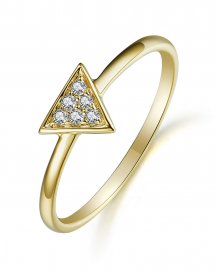 TRIANGLE SHAPE DIAMOND RING (TR2715)
