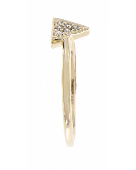 TRIANGLE SHAPE DIAMOND RING (TR2715)