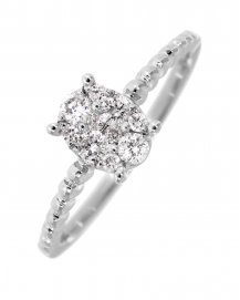 OVAL STYLE DIAMOND RING (TR2730)