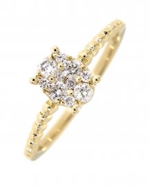OVAL STYLE DIAMOND RING (TR2730)