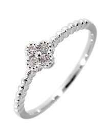 CLOVER STYLE DIAMOND RING (TR2738)