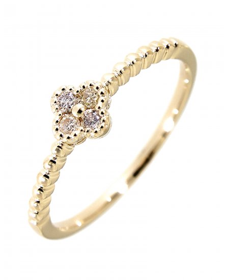 CLOVER STYLE DIAMOND RING (TR2738)