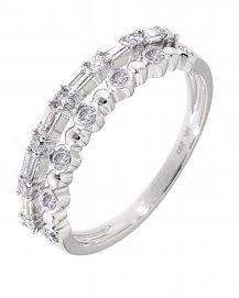 BAGUETTE DIAMOND BAND (TR2749)