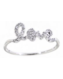 LOVE SHAPE DIAMOND RING (TR2802)