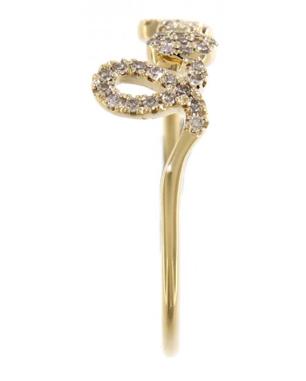 LOVE SHAPE DIAMOND RING (TR2802)