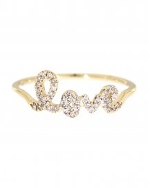 LOVE SHAPE DIAMOND RING (TR2802)