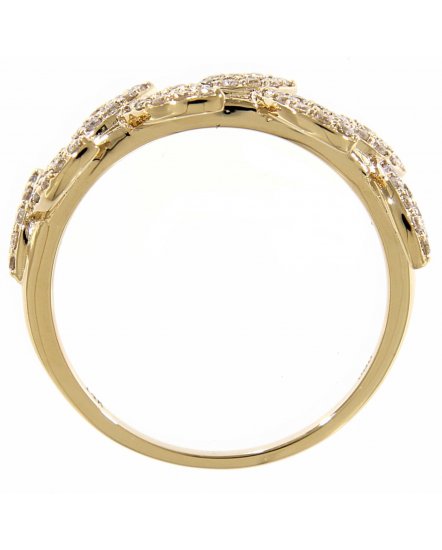 LEAF STYLE DIAMOND RING (TR2811)