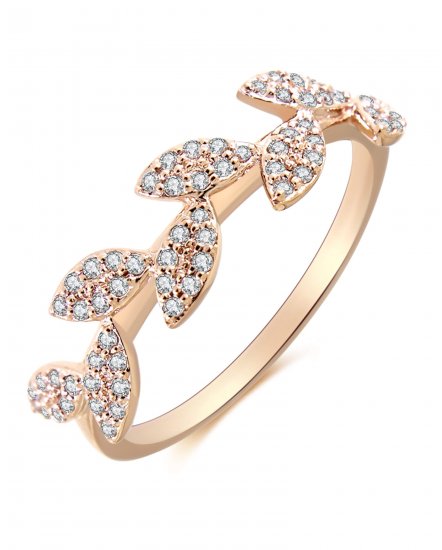 LEAF STYLE DIAMOND RING (TR2811)