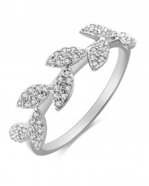 LEAF STYLE DIAMOND RING (TR2811)