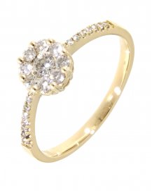 CLUSTER DIAMOND RING (TR2853)