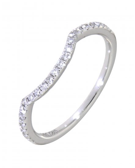 CURVED STYLE DIAMOND BAND (TR2858B)