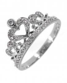 CROWN STYLE DIAMOND RING (TR2882)