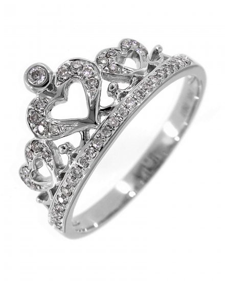 CROWN STYLE DIAMOND RING (TR2882)
