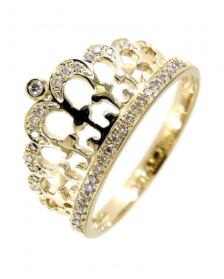 CROWN DIAMOND RING (TR2883)