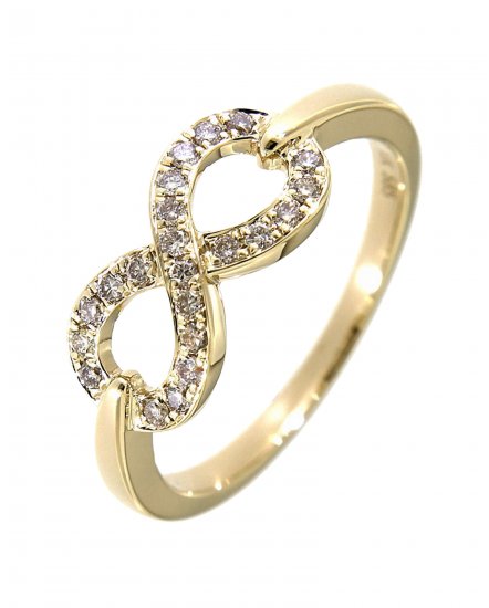 INFINITY STYLE DIAMOND RING (TR2887)