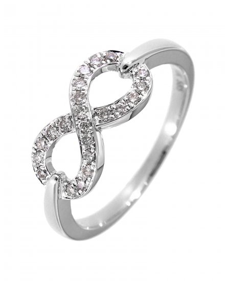 INFINITY STYLE DIAMOND RING (TR2887)