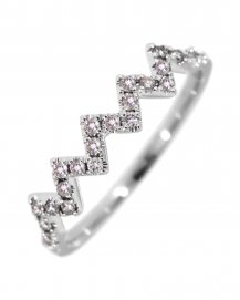 WAVY STYLE DIAMOND BAND (TR2914)
