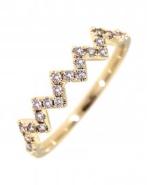 WAVY STYLE DIAMOND BAND (TR2914)